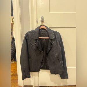 Blank NYC Classic Black Leather Jacket